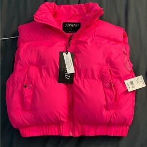 Discovery Hot Pink Puffer Vest